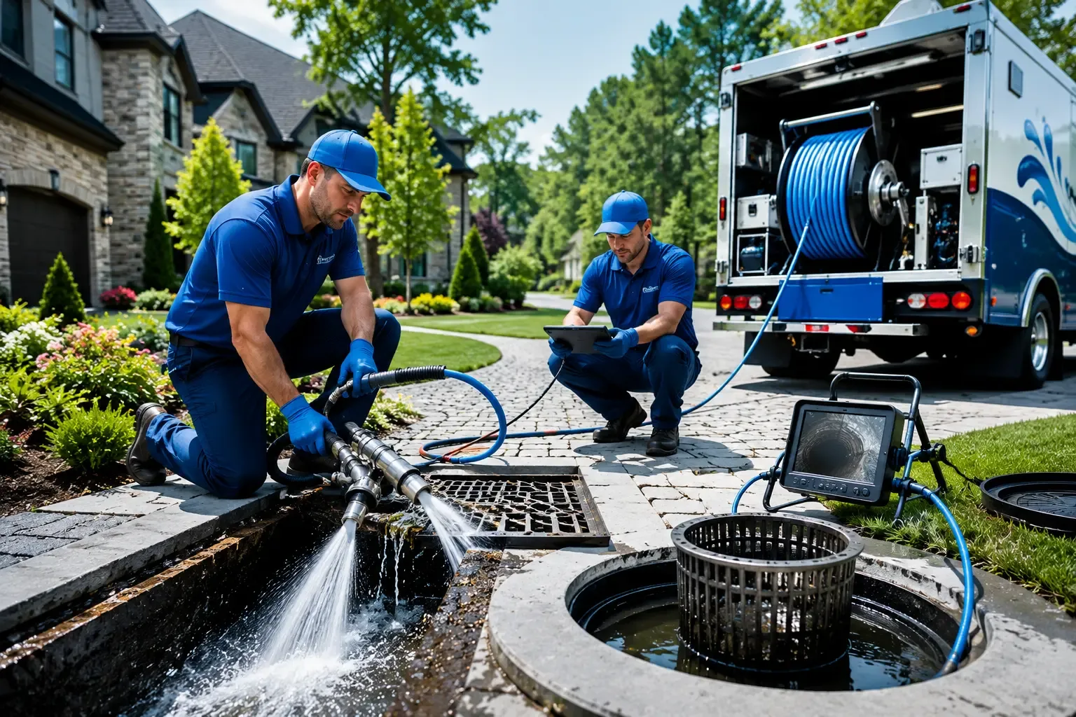 Local outdoor drain cleaning professionals in Westland, PA